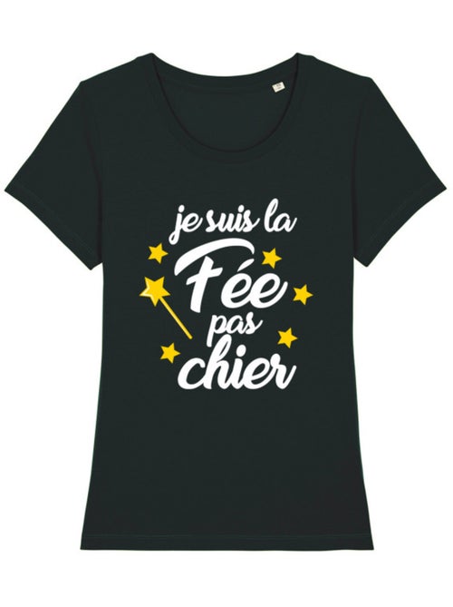 T-shirt Dames - LA FÉE PAS CHIER - Kiabi T-shirt Dames - LA FÉE PAS CHIER - Kiabi