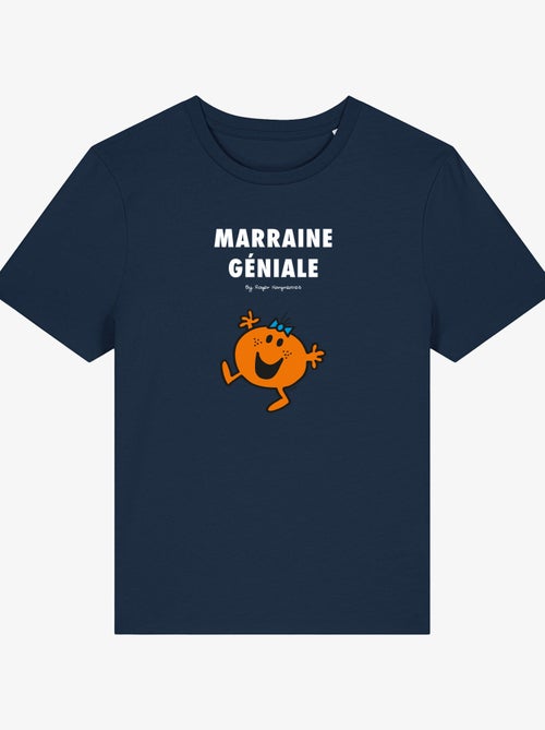 T-shirt Dames - LA PLUS GÉNIALE DES MARRAINES 2 - Kiabi
