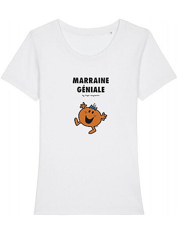 T-shirt Dames - LA PLUS GÉNIALE DES MARRAINES 2