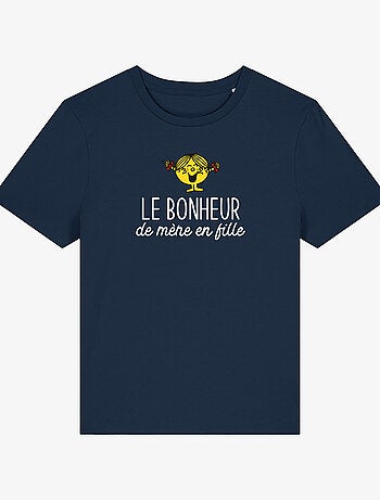 T-shirt Dames - LE BONHEUR DE MERE EN FILLE