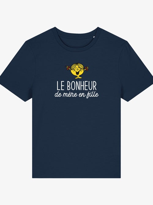 T-shirt Dames - LE BONHEUR DE MERE EN FILLE - Kiabi