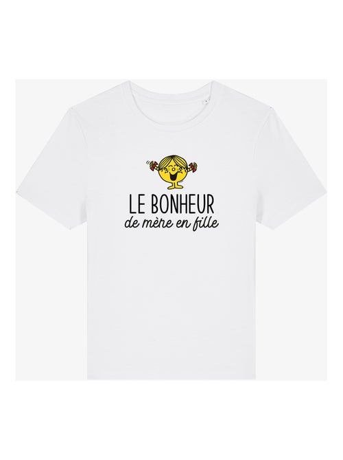 T-shirt Dames - LE BONHEUR DE MERE EN FILLE - Kiabi