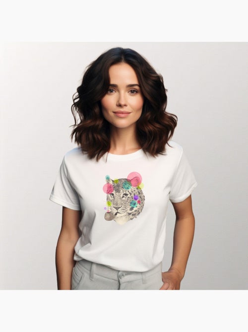 T-shirt Dames - LEOPARD - Kiabi