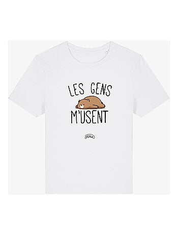 T-shirt dames - les gens m usent