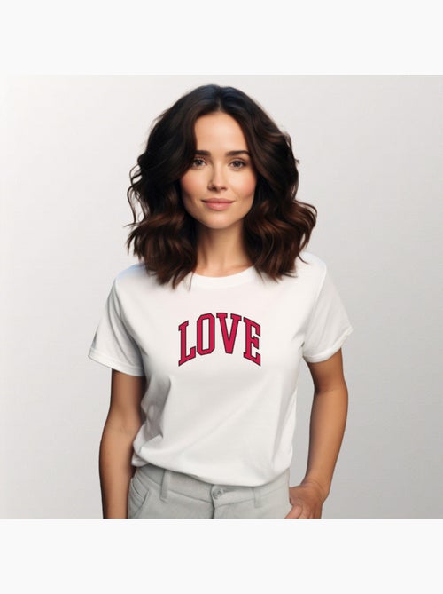 T-shirt Dames - LOVE - Kiabi T-shirt Dames - LOVE - Kiabi