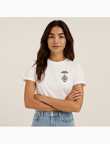 T-shirt Dames - MADAME PRINCESSE CŒUR