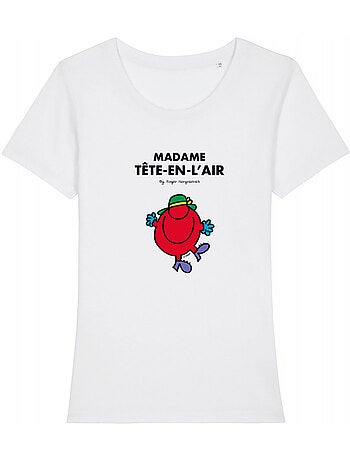 T-shirt Dames - MADAME TÊTE EN L'AIR