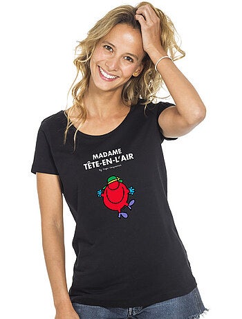 T-shirt Dames - MADAME TÊTE EN L'AIR