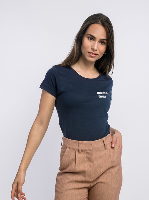 T-shirt Dames - MAMA LOVA CŒUR ROUGE - Kiabi T-shirt Dames - MAMA LOVA CŒUR ROUGE - Kiabi