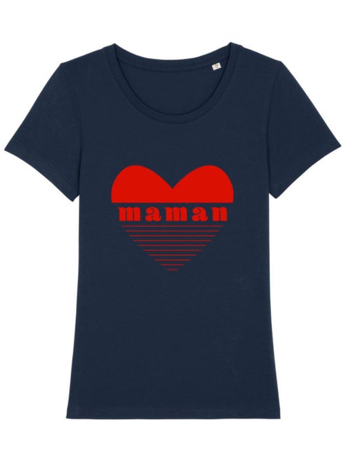 T-shirt Dames - MAMAN CŒUR ROUGE - Kiabi T-shirt Dames - MAMAN CŒUR ROUGE - Kiabi