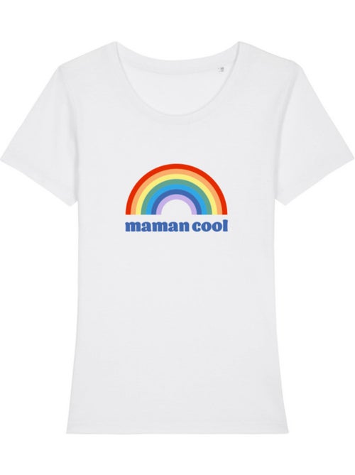 T-shirt Dames - MAMAN COOL 3 - Kiabi