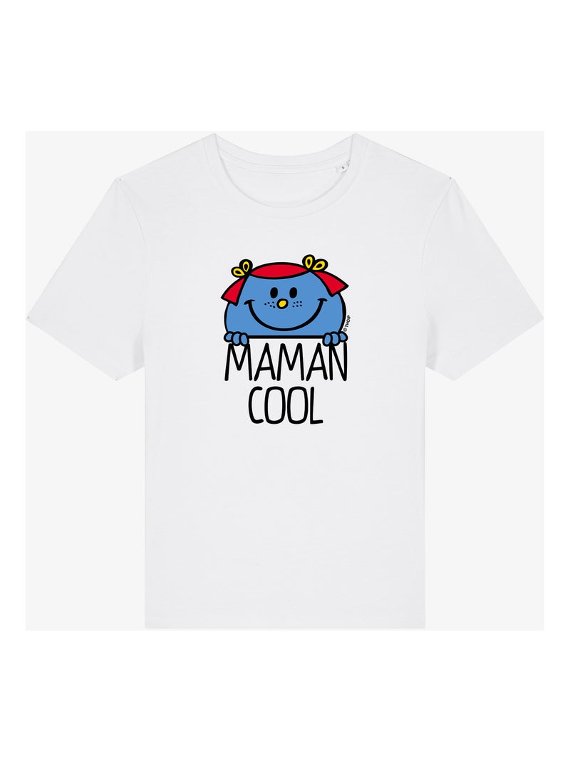 T-shirt Dames - MAMAN COOL Wit - Kiabi