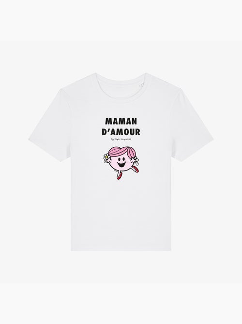 T-shirt Dames - MAMAN D'AMOUR - Kiabi