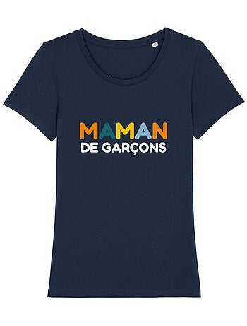 T-shirt dames - maman de garçons