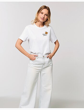 T-shirt Dames - MAMAN GENIALE COEUR