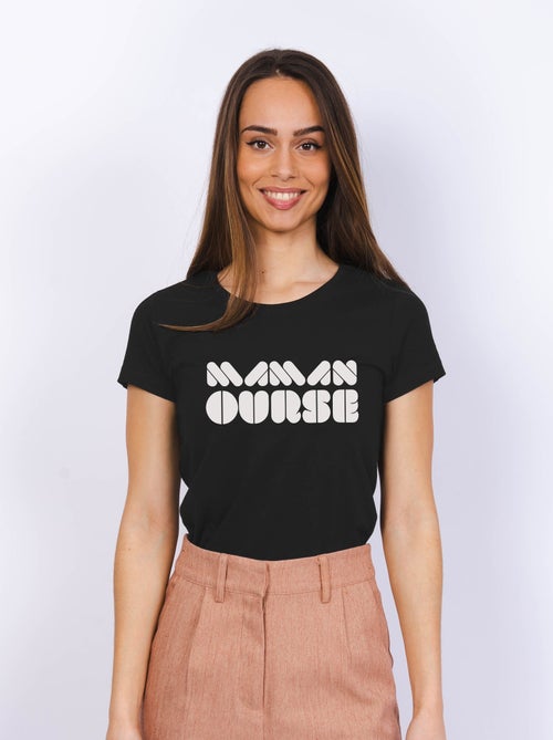 T-shirt Dames - MAMAN OURSE 2 - Kiabi T-shirt Dames - MAMAN OURSE 2 - Kiabi