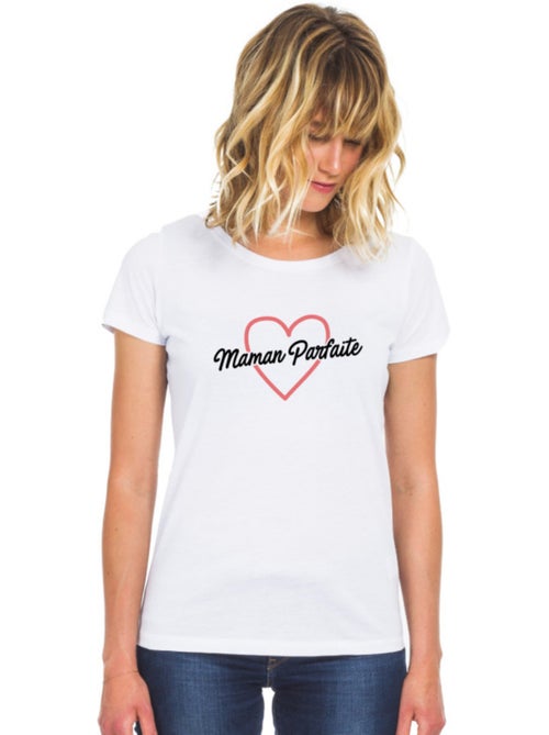 T-shirt Dames - MAMAN PARFAITE 2 WAF - Kiabi