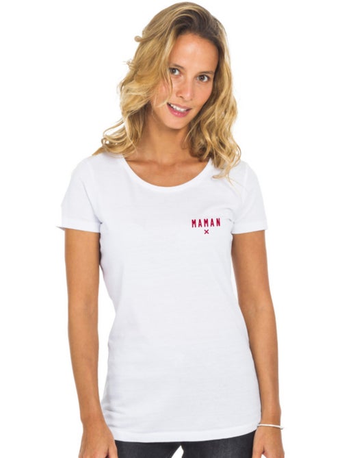 T-shirt Dames - MAMAN X CŒUR 2 WAF - Kiabi T-shirt Dames - MAMAN X CŒUR 2 WAF - Kiabi