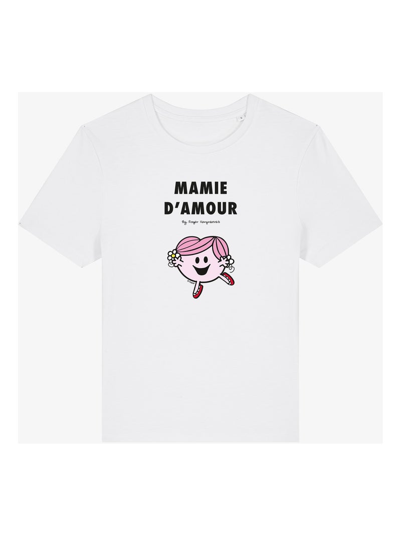 T-shirt Dames - MAMIE D'AMOUR Wit - Kiabi