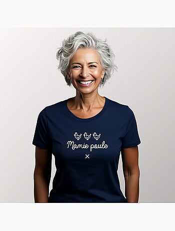 T-shirt Dames - MAMIE POULE
