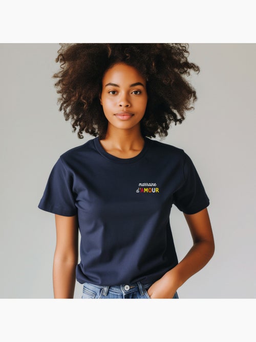 T-shirt Dames - MARRAINE D'AMOUR COLORÉE CŒUR - Kiabi T-shirt Dames - MARRAINE D'AMOUR COLORÉE CŒUR - Kiabi