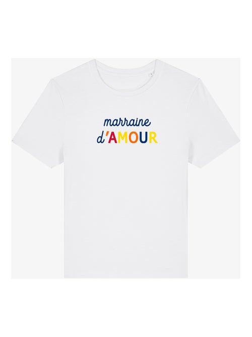 T-shirt Dames - MARRAINE D'AMOUR COLORÉE WAF - Kiabi