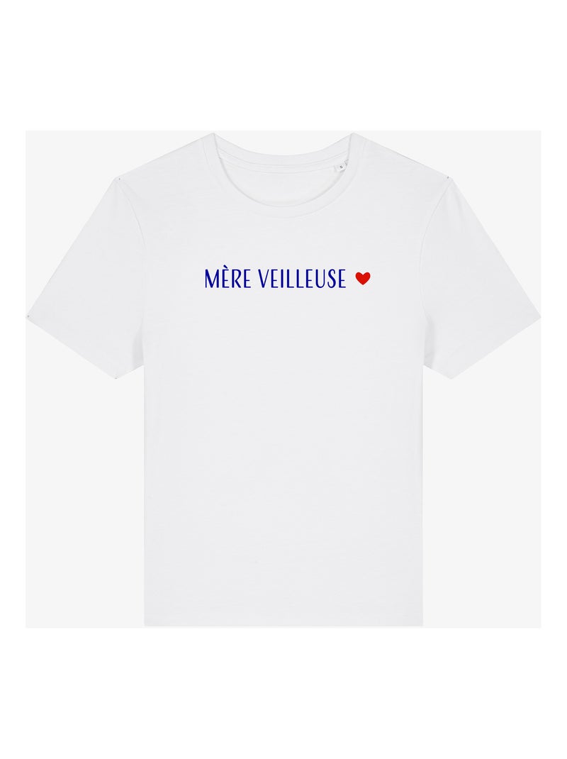 T-shirt Dames - MERE VEILLEUSE 3 Wit - Kiabi