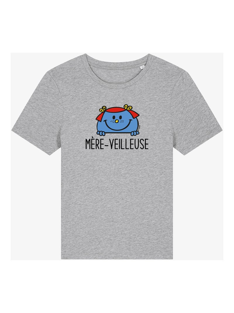 T-shirt Dames - MERE VEILLEUSE Gemêleerd grijs - Kiabi