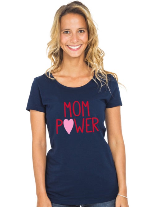 T-shirt Dames - MOM POWER MPT - Kiabi T-shirt Dames - MOM POWER MPT - Kiabi