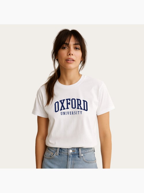 T-shirt Dames - OXFORD UNIVERSITY 2 - Kiabi T-shirt Dames - OXFORD UNIVERSITY 2 - Kiabi