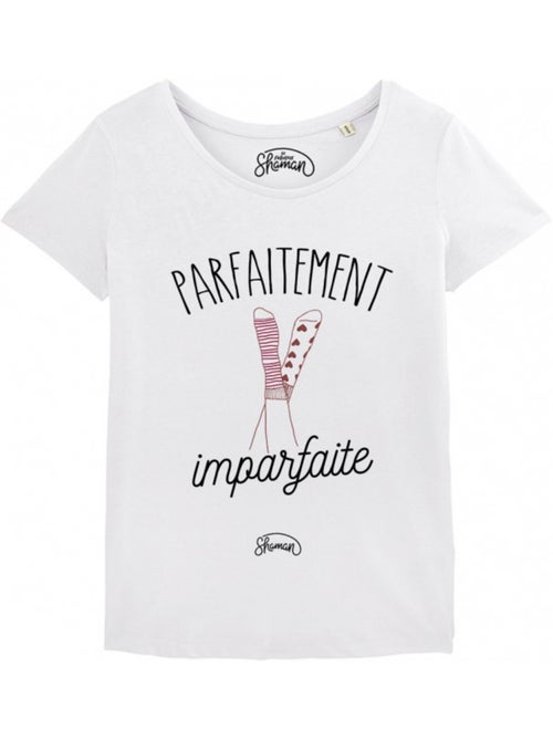 T-shirt Dames - PARFAITEMENT IMPARFAITE - Kiabi
