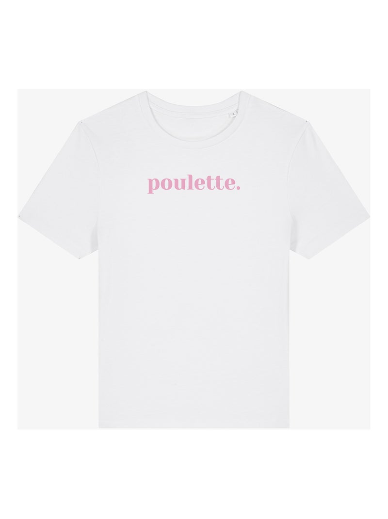 T-shirt Dames - POULETTE Wit - Kiabi