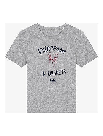T-shirt Dames - PRINCESSE EN BASKETS