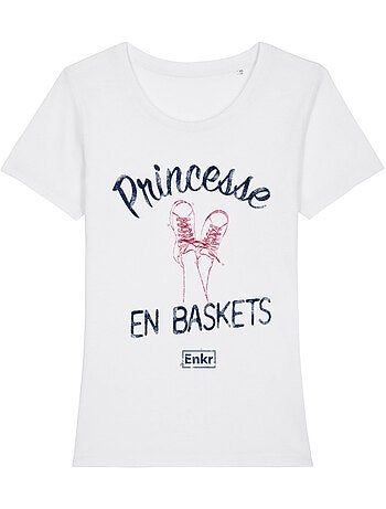 T-shirt Dames - PRINCESSE EN BASKETS