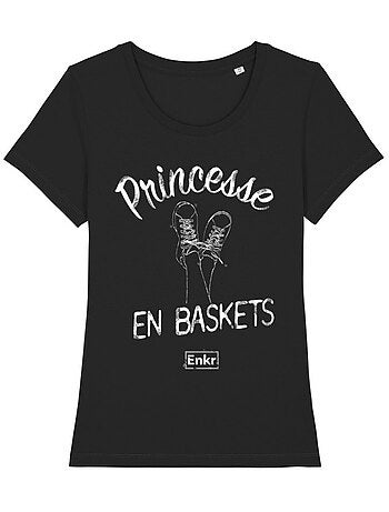 T-shirt Dames - PRINCESSE EN BASKETS