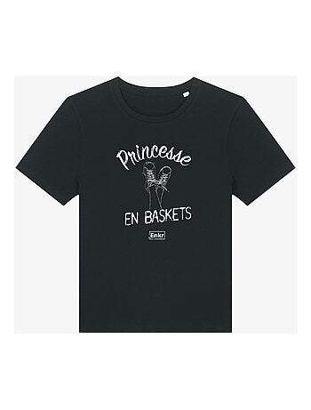 T-shirt Dames - PRINCESSE EN BASKETS