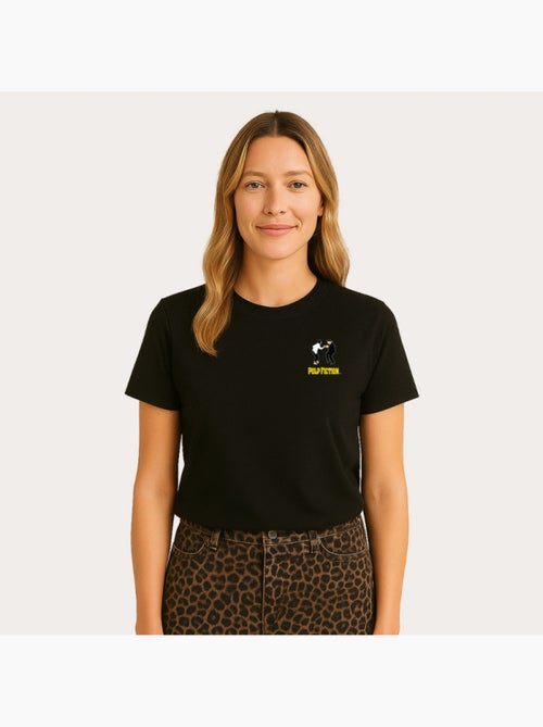 T-shirt Dames - PULP FICTION VINCE & MIA - Kiabi T-shirt Dames - PULP FICTION VINCE & MIA - Kiabi