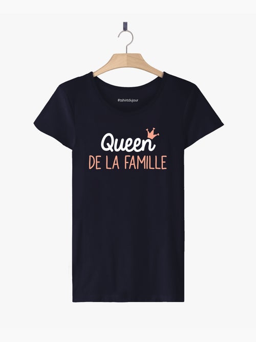 T-shirt Dames - QUEEN DE LA FAMILLE - Kiabi