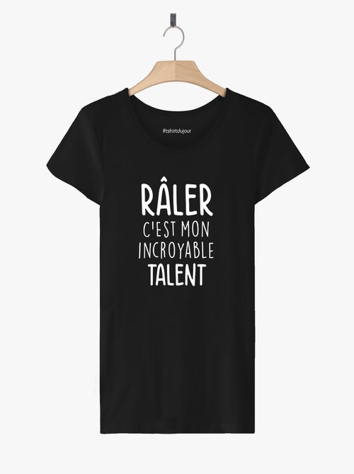 T-shirt Dames - RALER C'EST MON INCROYABLE TALENT - Kiabi T-shirt Dames - RALER C'EST MON INCROYABLE TALENT - Kiabi