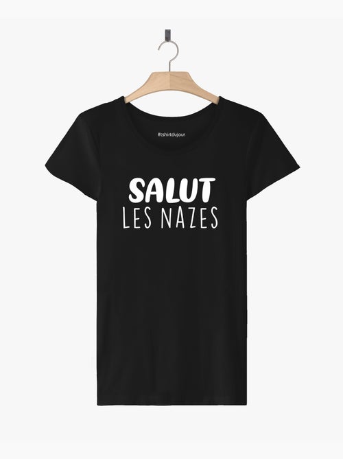 T-shirt Dames - SALUT LES NAZES - Kiabi T-shirt Dames - SALUT LES NAZES - Kiabi