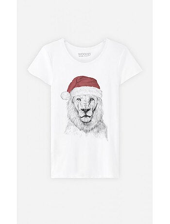T-shirt Dames - SANTA LION