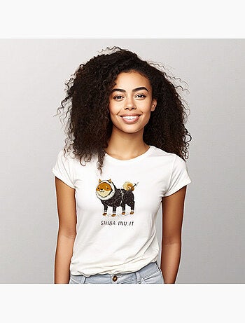 T-shirt Dames - SHIBA INUIT