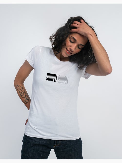 T-shirt Dames - SIMPLE MPT - Kiabi T-shirt Dames - SIMPLE MPT - Kiabi