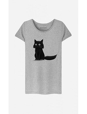 T-shirt Dames - SITTING CAT