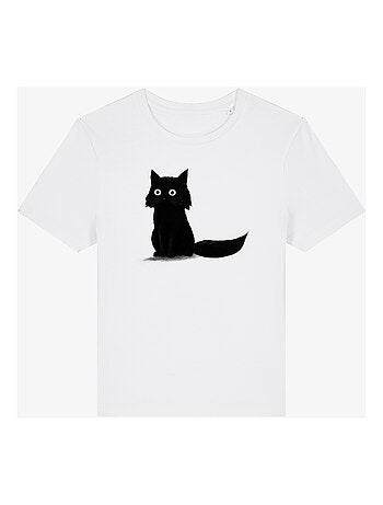 T-shirt Dames - SITTING CAT