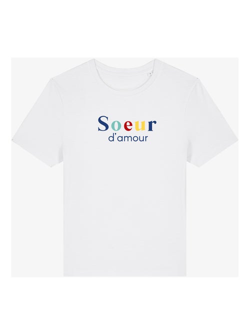T-shirt Dames - SŒUR D'AMOUR - Kiabi T-shirt Dames - SŒUR D'AMOUR - Kiabi