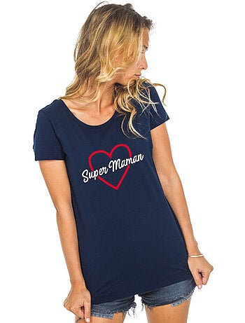 T-shirt Dames - SUPER MAMAN 2 WAF
