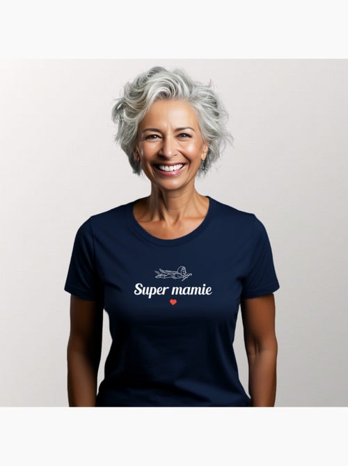T-shirt Dames - SUPER MAMIE 2 WAF - Kiabi T-shirt Dames - SUPER MAMIE 2 WAF - Kiabi