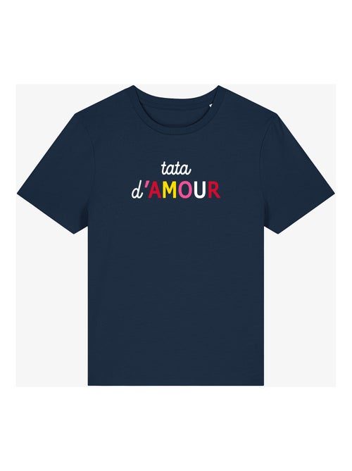 T-shirt Dames - TATA D'AMOUR COLORÉE WAF - Kiabi