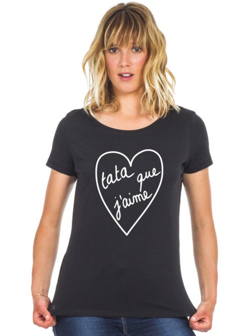 T-shirt Dames - TATA QUE J'AIME 2 WAF - Kiabi